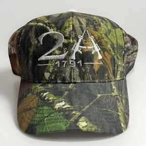 Port Authority 2A 1791 Camo Hat – Second Amendment Trucker Cap – Mesh Back